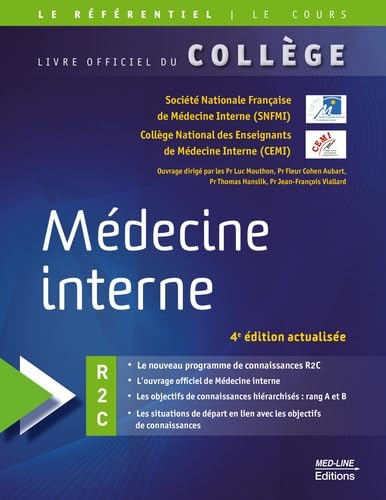 COLLEGE NATIONALE DE MEDECINE INTERNE 4 ED