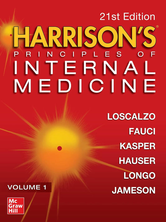 Harrison's Principles of Internal Medicine, Twenty-First Edition (Vol.1 & Vol.2) 21st Edition by Joseph Loscalzo , Anthony S. Fauci , Dennis L. Kasper